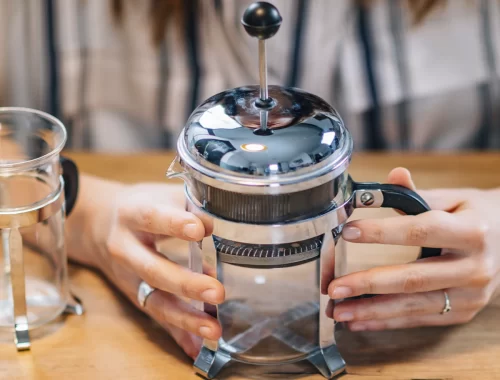 French Press técnica do James Hoffmann